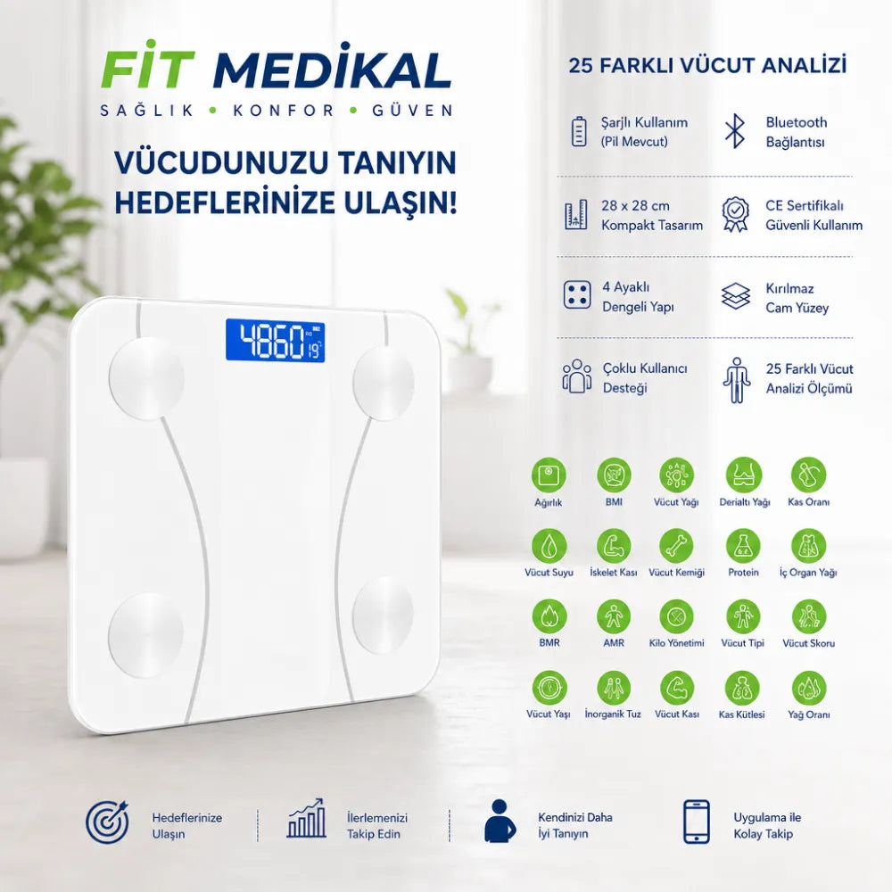 FİT MEDİKAL™ - Vücut Analiz Cihazı
