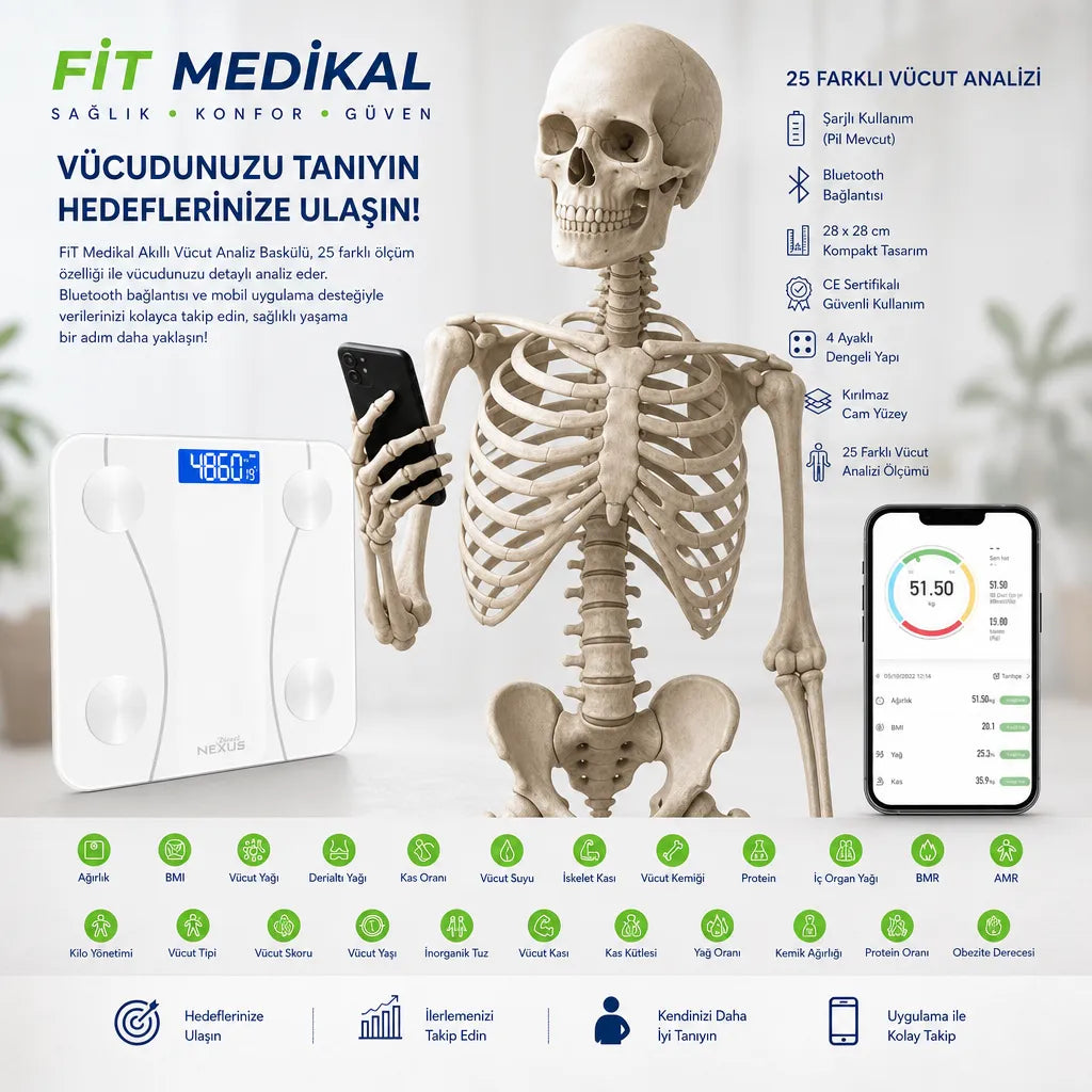 FİT MEDİKAL™ - Vücut Analiz Cihazı