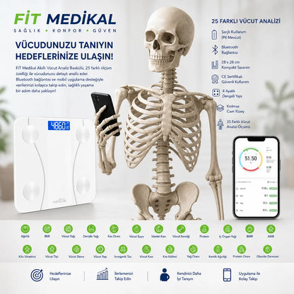 FİT MEDİKAL™ - Vücut Analiz Cihazı